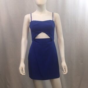 UEC Marciano royal blue cut out mini dress… size 2